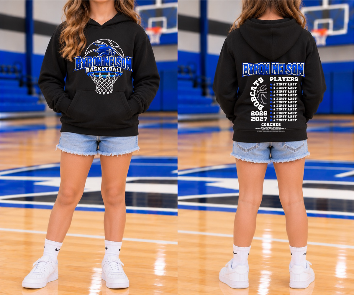 BNHS Basketball - Youth Port & Company Hoodie
